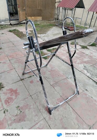 Digər trenajorlar: Tərs asılma trenajoru (Inversion Table) - Bel və boyun gərginliyini — 1