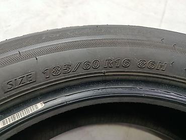 Транспорт: Шины 185 / 60 / R 16, Лето, Б/у, Легковые, Япония, Bridgestone — 1