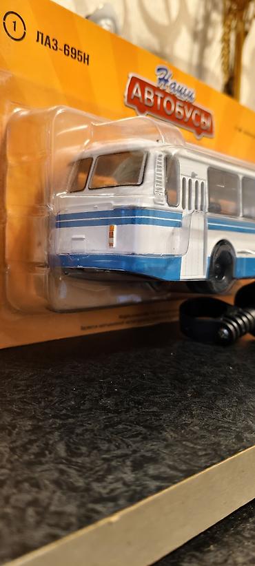 İncəsənət və kolleksiyalar: KOLLEKSIONERLER UCHUN. LAZ-695N avtobusunun kolleksiya modeli. - — 3