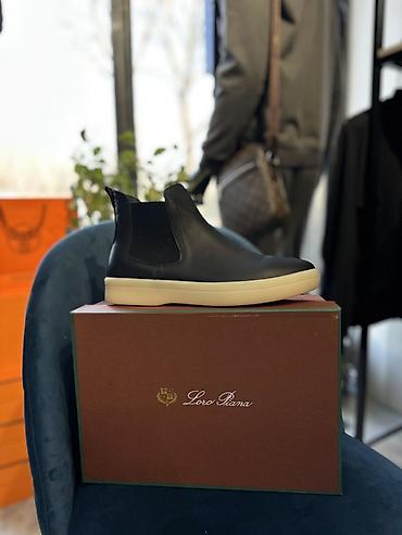 Кросс-ботинки Loro Piana - Модель: эластичные челси на резинке -