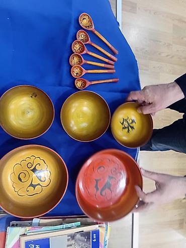 Digər ev dekoru: Dekorativ kolleksiya dəsti 1) Relyefli divar boşqabı – dairəvi — 4