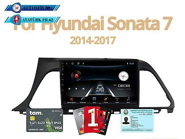 2 ci el monitör: Hyundai sonata 14-17 android monitor dvd-monitor ve android monitor — 1
