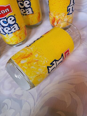 Čaše: Case vintaz,nove Ice Tea,rastal nemacke 0,5L. Case ice tea — 12