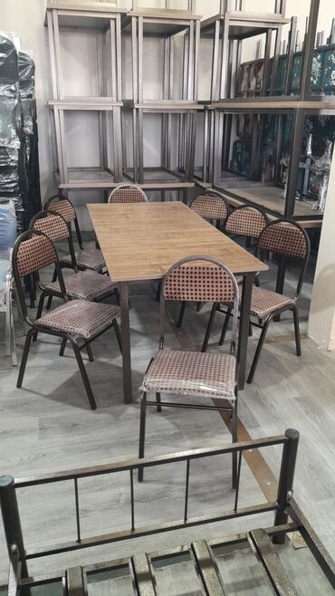 Bağ, çöl masa və oturacaq dəstləri: Yeni, Dördbucaq masa, 4 stul, Açılmayan, Stullar ilə, Metal, Azərbaycan -da lalafo.az — 7 Bağ, çöl masa və oturacaq dəstləri: Yeni, Dördbucaq masa, 4 stul, Açılmayan, Stullar ilə, Metal, Azərbaycan — 7
