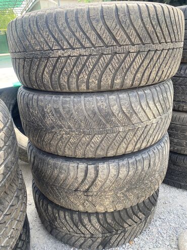 алтеза диски: Шины 225 / 55 / R 17, Лето, Б/у, Комплект, Легковые, Япония, Dunlop