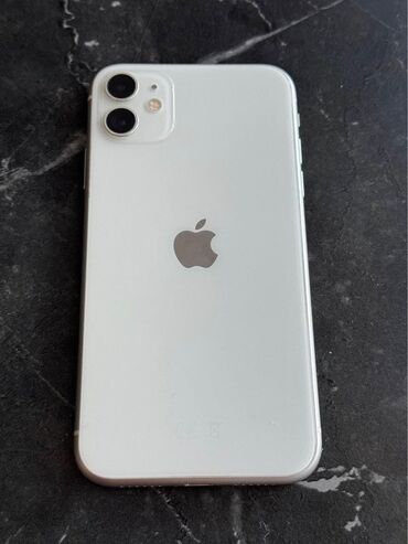 без проводные наушники б у: IPhone 11, Колдонулган, 64 ГБ, Ак, Каптама, 78 %