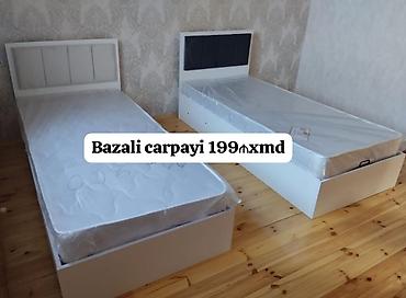 tek çarpayi: Bazalı tək nəfərlik çarpayı - Aşağı hissəsi bazalı: yığcam saxlama — 1