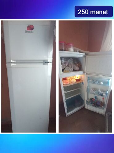 mətbəx plitələri: 2 qapılı Beko Soyuducu Satılır, rəng - Ağ