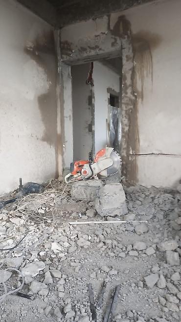 Beton işləri: Arendaya vermirik işleri özümüz görürük beton kesen deşen aparatlarla — 3