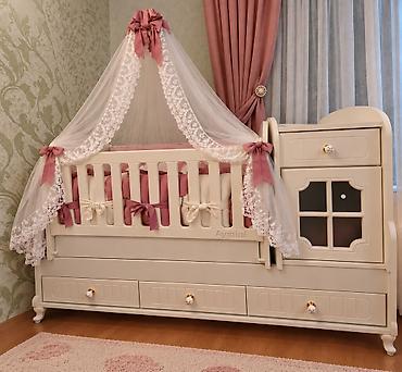 Uşaq çarpayisi 150 azn Demek olarki yenidir Matras + bortik desti
