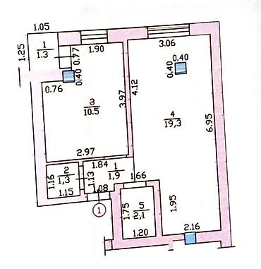 Продажа квартир: 2 комнаты, 37 м², 1 этаж, Евроремонт — 4