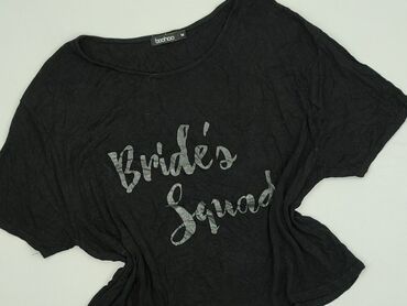 saint laurent t shirty damskie: Boohoo, T-shirt damski, rozmiar M