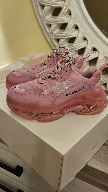 Women's Sneakers and athletic shoes: Balenciaga, 38, bоја - Roze — 1