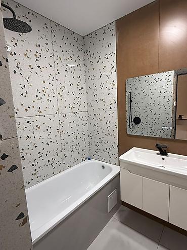 osh city: 1 комната, 55 м², Фрунзе мкр., 10 этаж, Дизайнерский ремонт — 6