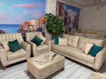 Divan və kreslo dəstləri: Divan, Divan, Bazasız, Açılmayan — 3