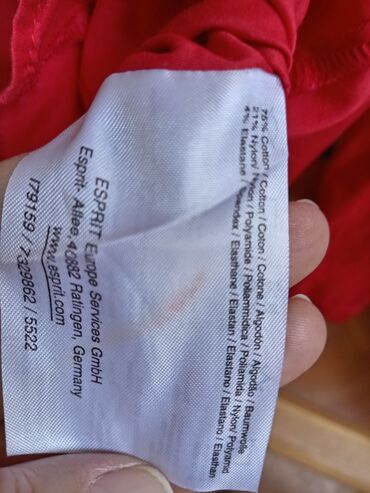 Košulje: Esprit, XS, Poliester, Jednobojni, bоја - Crvena — 13