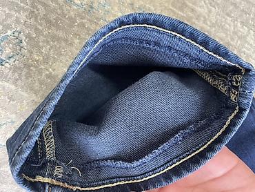 flared jeans: Мужские джинсы True Religion, темно-синяя классическая посадка. - — 8