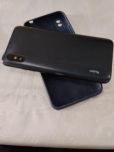 black sharp: Redmi, Redmi 9A, Б/у, 64 ГБ, цвет - Черный, 2 SIM — 1