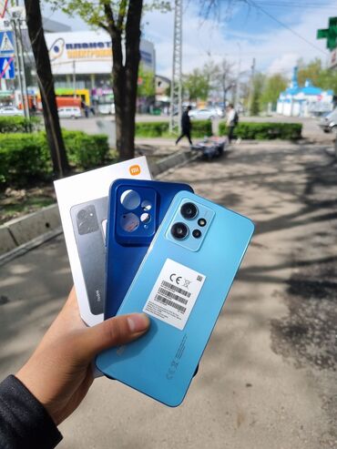 Xiaomi, Redmi Note 12, Б/у, 128 ГБ, цвет - Голубой, 2 SIM