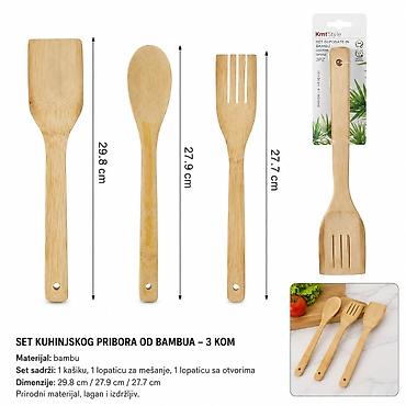 KMT Bambusova set 5403347 Praktičan kuhinjski set za pripremu