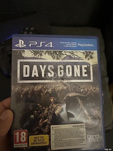 playstatio: Playstation 4 Slim 1tb yaddaş,1 DualShock Üstündə RDR2, Days Gone — 3