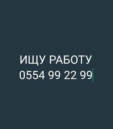 жумуш кандитер: Жумуш издейм баардык тармакта боло берет,кузот(охрана) башка баардык