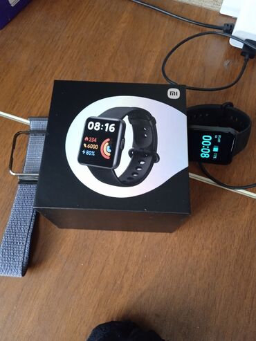 qadin saat: Новый, Смарт часы, Xiaomi, Сенсорный экран, цвет - Серый