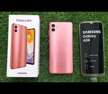 samsung s8 копия: Samsung Galaxy A04, 64 GB, rəng - Çəhrayı