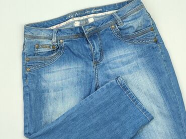 elegancki komplet spodnie i bluzki: 3/4 Trousers, S (EU 36), condition - Good