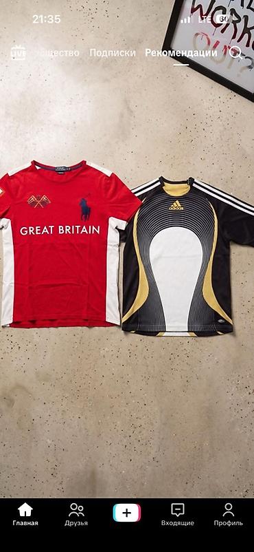 Футболки: Мужская футболка, L, Polo Ralph Lauren, Новый, цвет - Красный — 1