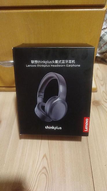 Qulaqcıqlar: İşlənmiş Simsiz (Bluetooth) Qulaqcıqlar, Lenovo, rəng - Qara — 1