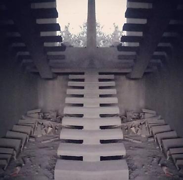 Бетонные лестницы: Изготовление бетонные лесницы сложные ( хи теч ) и лесницы апшифка — 2