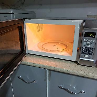 mikrodalğalı soba: Geepas mikrodalğalı soba – rəqəmsal idarəetməli, paslanmayan polad — 1