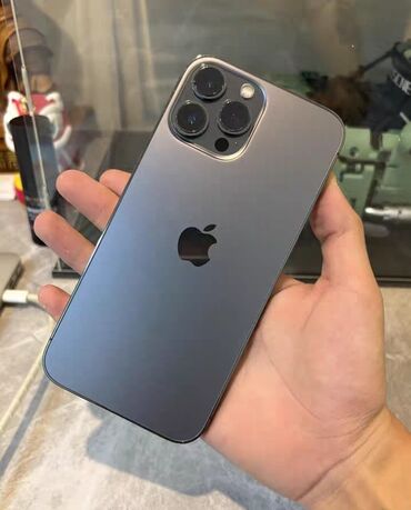 фото на визу: IPhone 13 Pro Max, Б/у, 128 ГБ, Черный, Кабель, 90 %