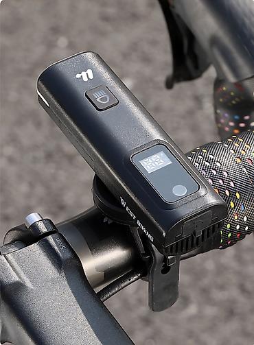 Велосипед аксессуарлары: Умный передний фонарь WEST BIKING с LED-дисплеем (400 Lumens) 🔦 — 2