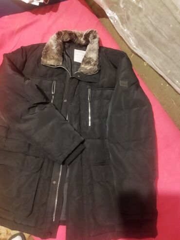 superdry bomber jakna: Winter jacket Cotton, 2XL (EU 56), C&A, color - Black