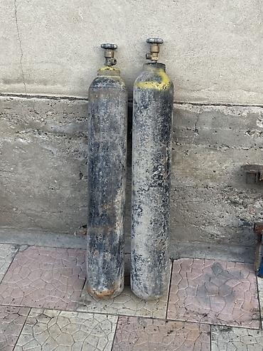 Баллоны газовые стальные, 2 шт. - Тип: высокое давление, с запорными