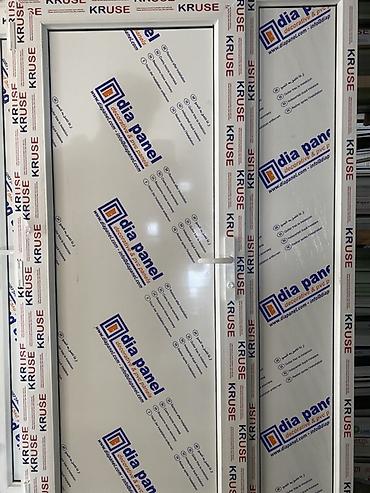 Plastik qapılar: Yeni Plastik qapı Üzlük ilə, Ödənişli quraşdırma, Ünvandan götürmə, Ödənişli çatdırılma, Rayonlara çatdırılma — 1