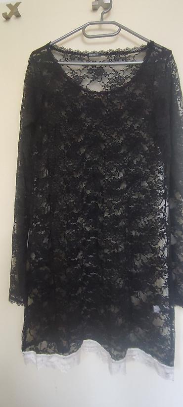 jacobs torbice: Italijanska haljina L/XL 1800 din.Crna Zara pamucna cipka sa elastinom — 8