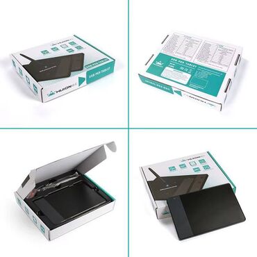 Digər planşetlər: Qrafik rəsm tableti "HUION 420" Xüsusiyyətlər: 1. Aktiv Sahə: 4 x — 8