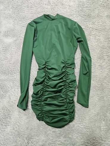 haljine duga novi sad: S (EU 36), bоја - Zelena, Dugih rukava