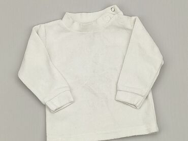 bluzki z długim rękawem dla chlopca: Bluzka, C&A, 0-3 m, stan - Dobry