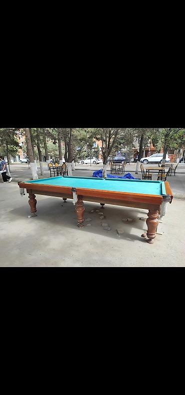 bilyard kiyi: - Bilyard masalarının satışı və təmiri. - Rus, Amerikan pool, Snooker — 9