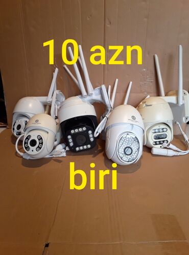 Videomüşahidə: Wifi kameralar 10 azn biri satılır.Maket,kamera-aldadıcı kimi