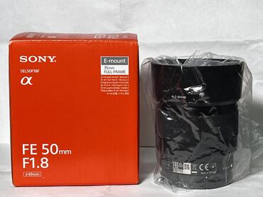 Фотоаппараты: Sony FE 50mm f/1.8 Lens сатылат. Абалы ото жакшы,почти жаны. Баасы
