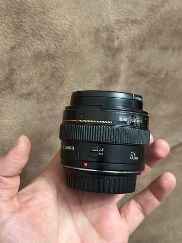 canon obyektiv: Canon 50mm 1.4 ela veziyetde problemsizdi islemeyine soz yoxdu