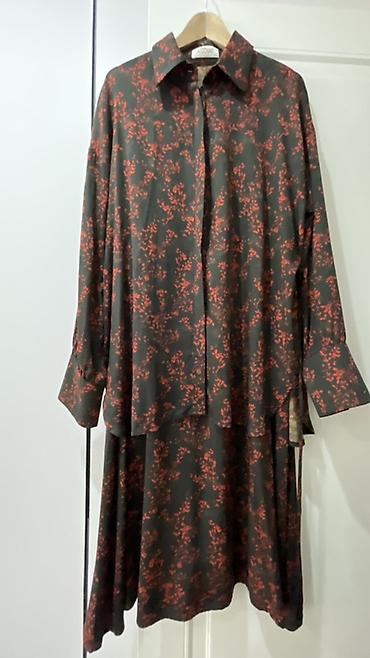 Повседневные платья: Платье-рубашка Clothe - Длина: макси - Цвет: графитовый/черный с — 8