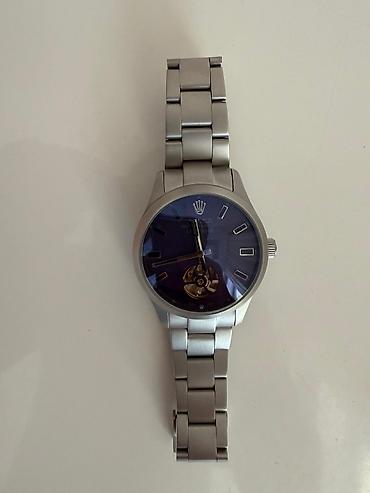 ucuz saatlar: Yeni, Qol saatı, Rolex, rəng - Gümüşü — 2