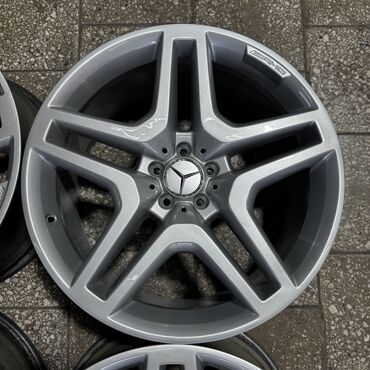 Диски: Литые Диски R 21 AMG, Комплект, отверстий - 5, Б/у — 6