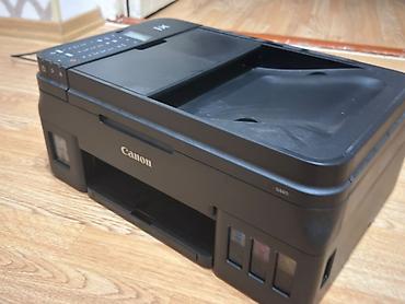 Printer və kseroks aparatları: Canon PIXMA G4411 Yenidir az işlənib Fikri ciddi olanlar whatsap — 7